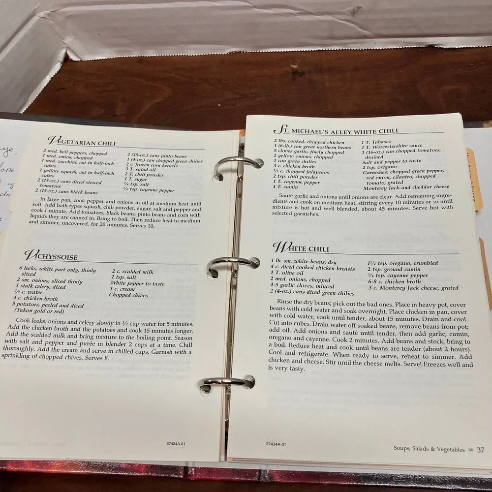 A Bountiful Harvest Tulsa Oklahoma County Master Gardeners 2001 Cookbook Binder